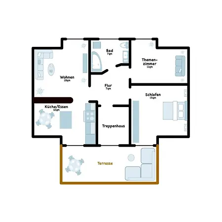 Apartman Bambus, Jungle, Dachterrasse & Bequem Bis Zentrum Radebeul