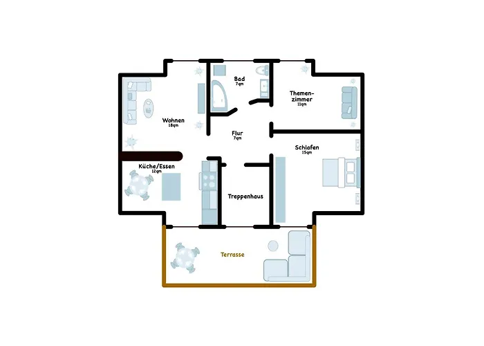 Appartement Bambus, Jungle, Dachterrasse & Bequem Bis Zentrum Radebeul
