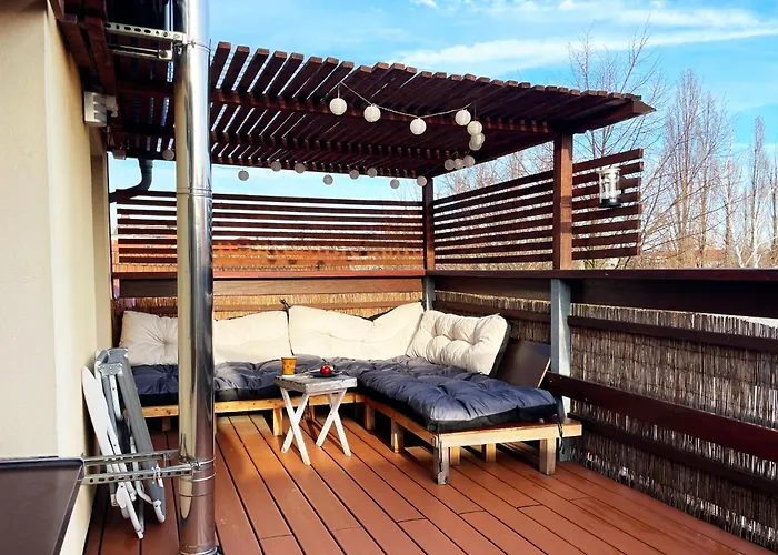 Appartement Bambus, Jungle, Dachterrasse & Bequem Bis Zentrum Radebeul