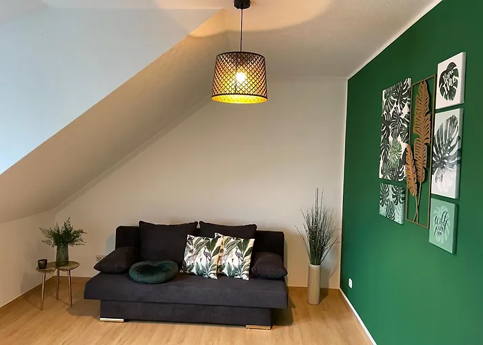 Appartement Bambus, Jungle, Dachterrasse & Bequem Bis Zentrum *